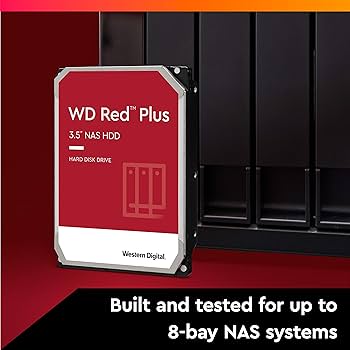 Amazon.com: Western Digital 2TB WD Red Plus NAS Internal Hard