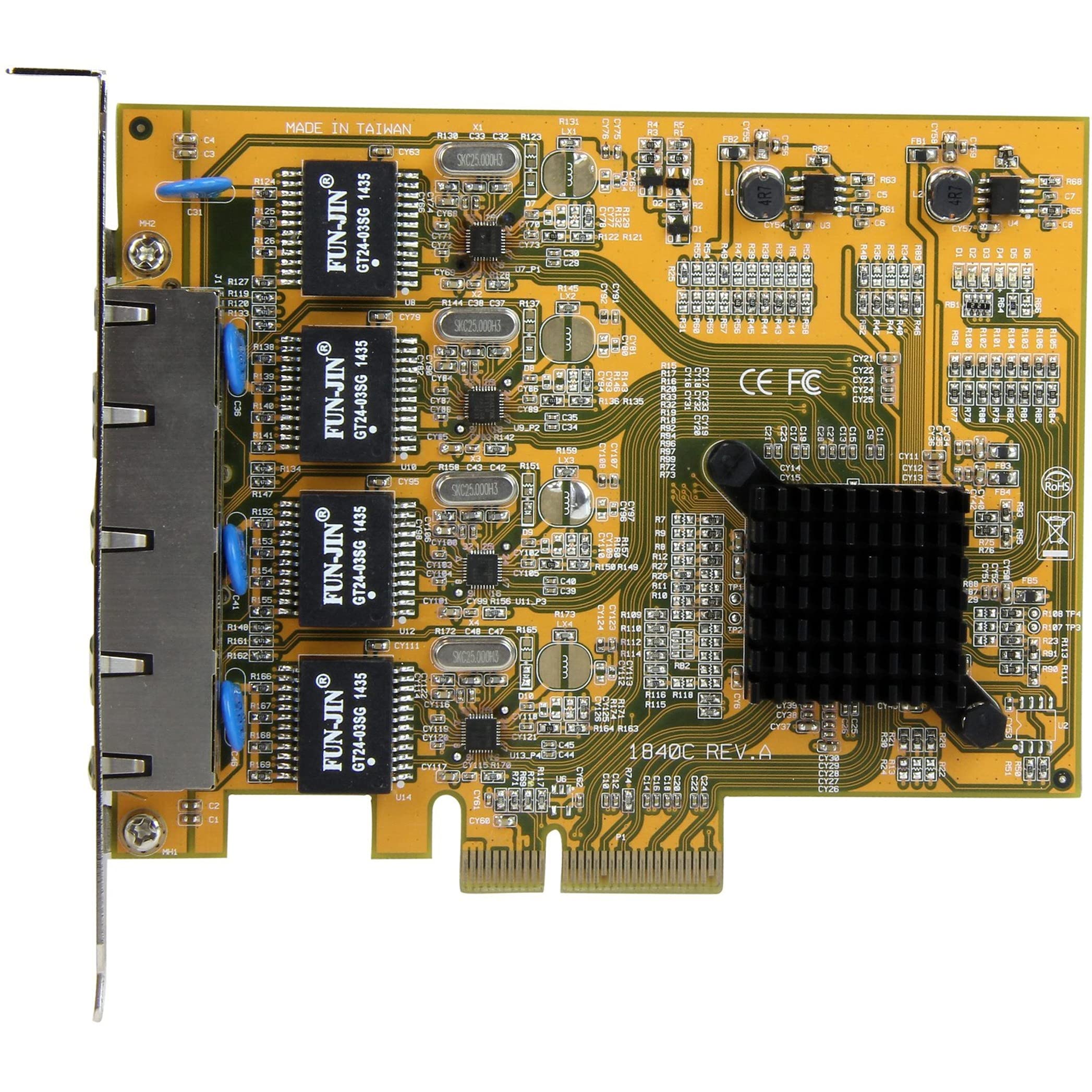 Amazon.co.jp: StarTech.com GbE 4ポート増設PCI Express対応