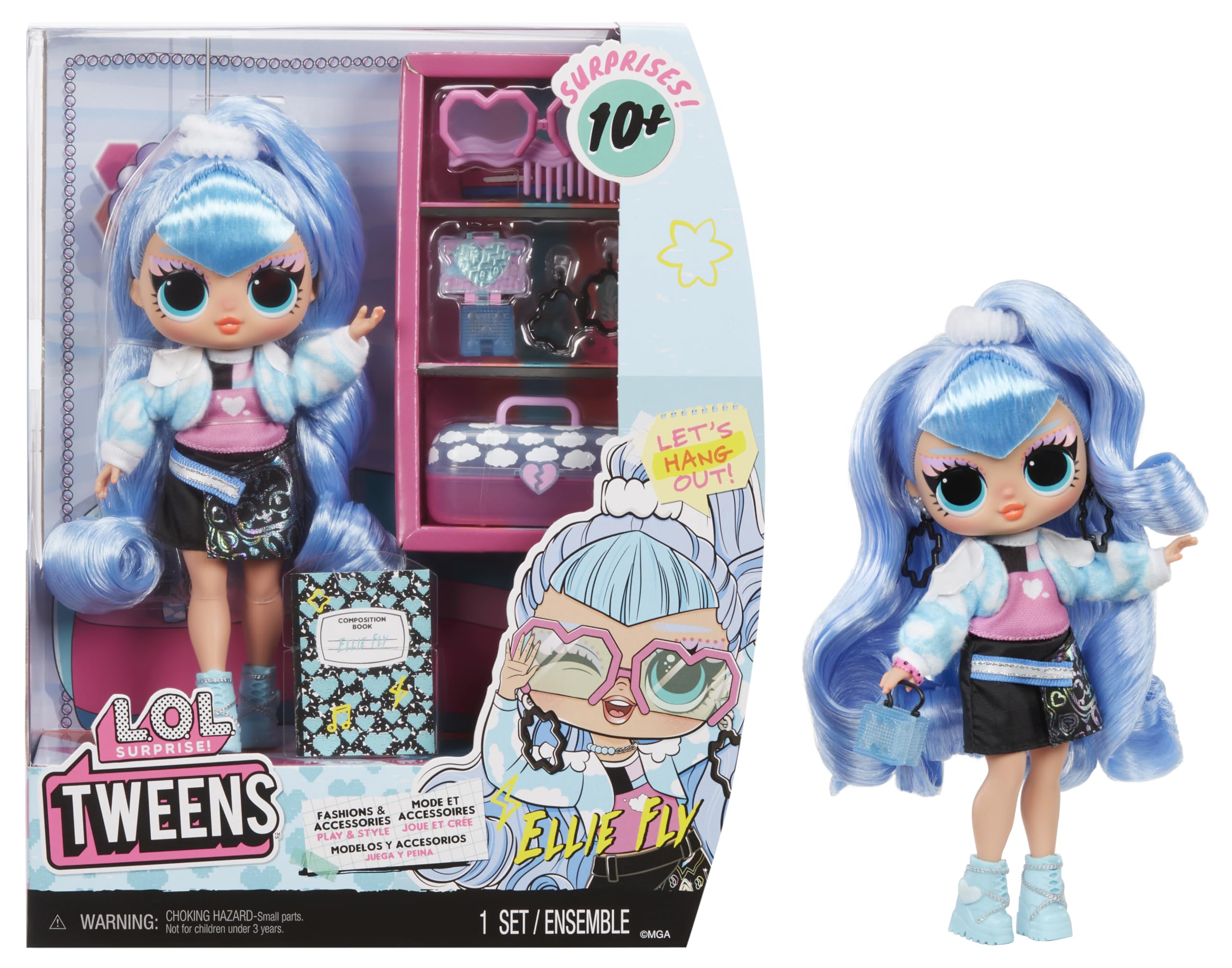 Amazon | LOL Surprise Tweens Fashion Doll Ellie Fly with 10+
