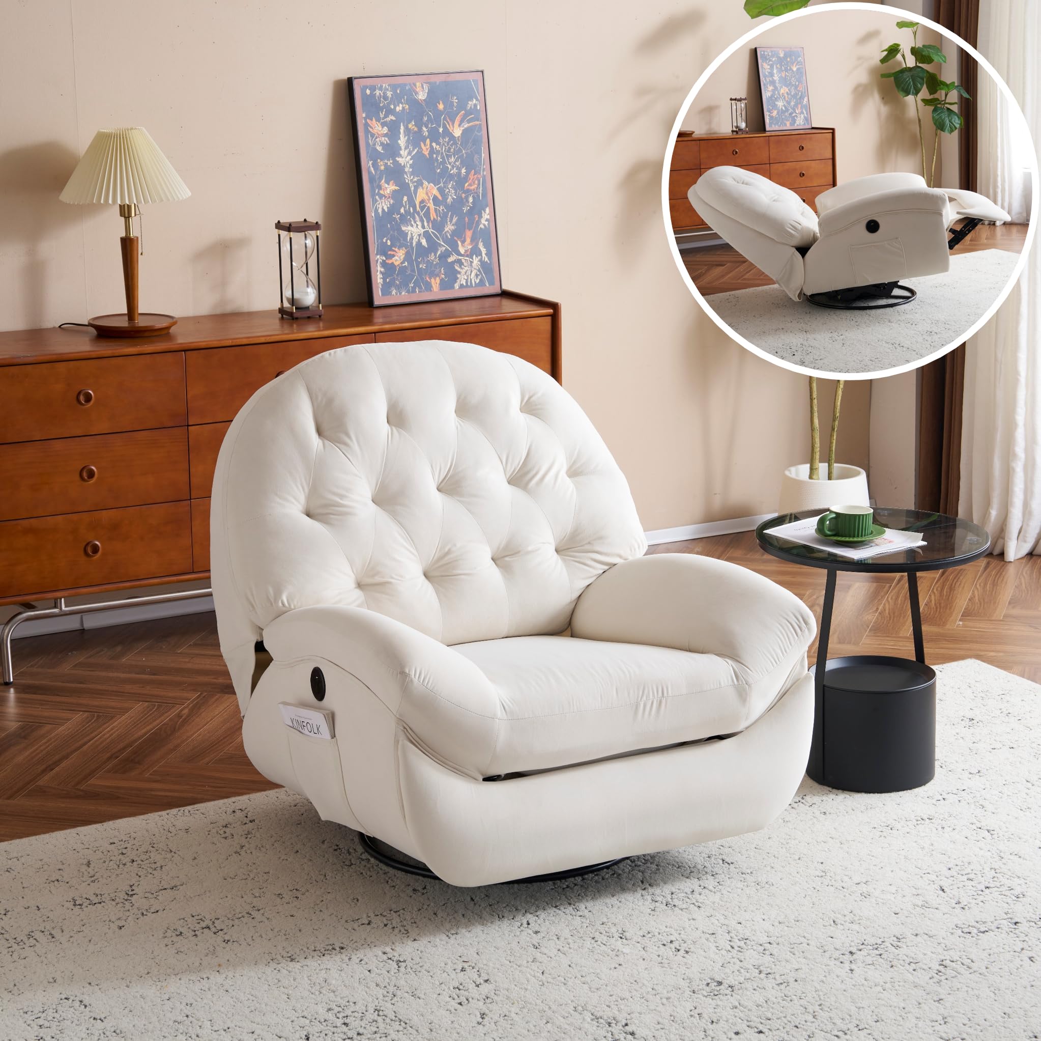 Amazon｜森風ShinrinKaze リクライニングソファー 1人掛け ソファー