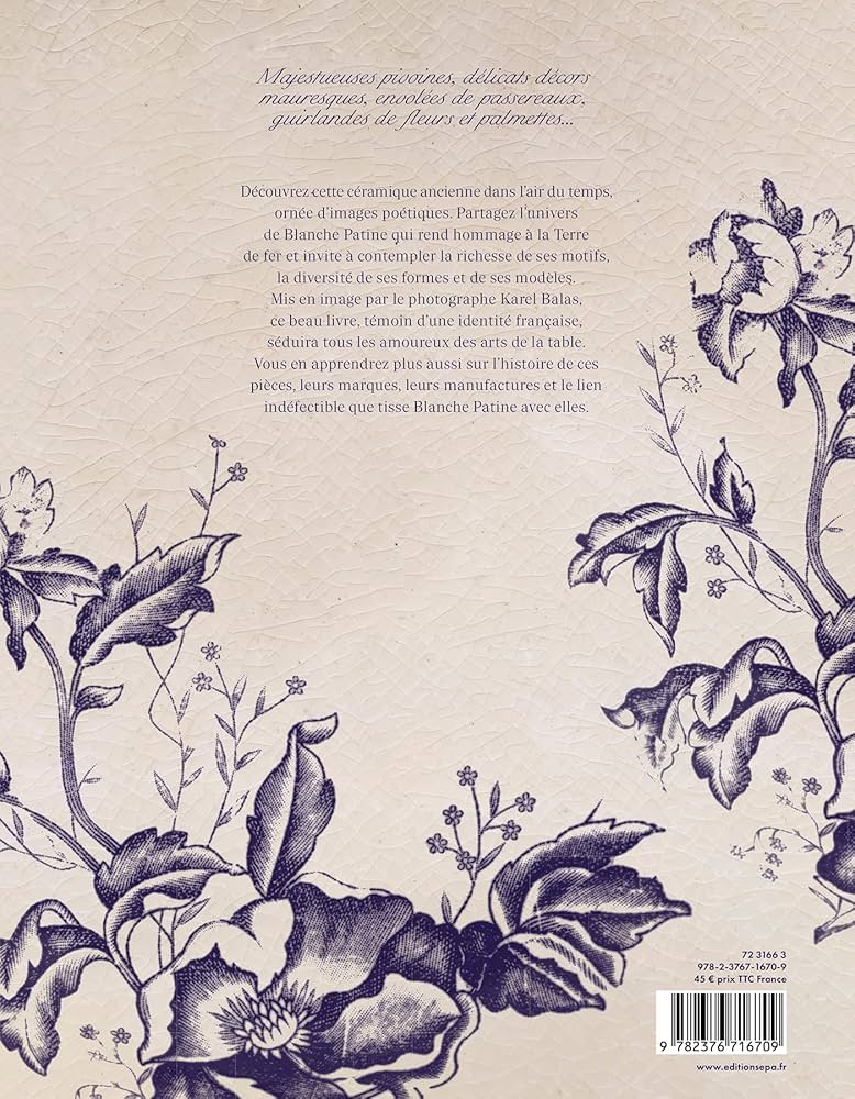 Terre de fer: Collections de céramique française : BLANCHE PATINE