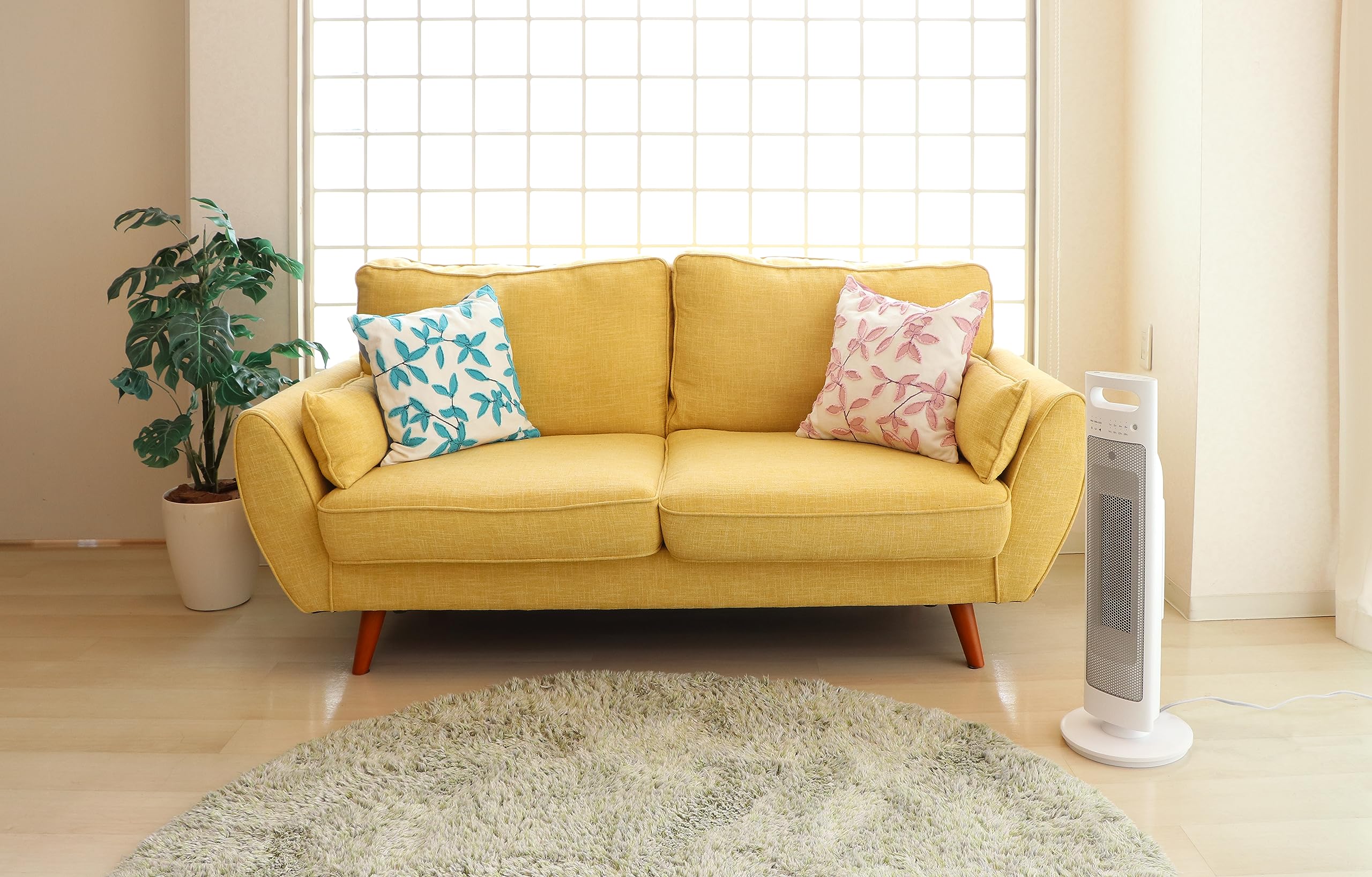 Amazon | 電響社 ZEPEAL(ゼピール) 人感センサー付 タワーセラミック