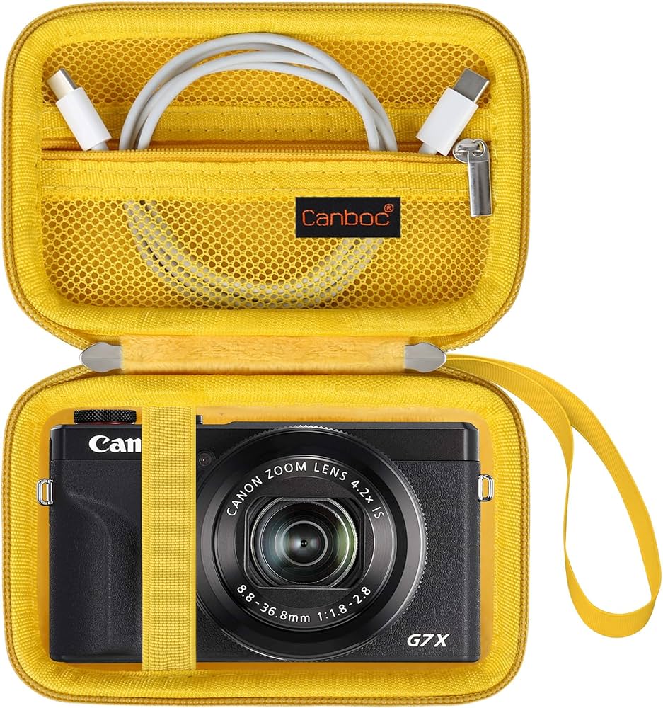 Amazon.com : Canboc Carrying Case for Canon PowerShot G7 X Mark