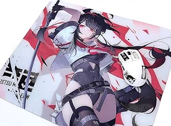 Amazon.co.jp: ZETSUMEOW 刃-YAIBA- ガラス製ゲーミングマウスパッド