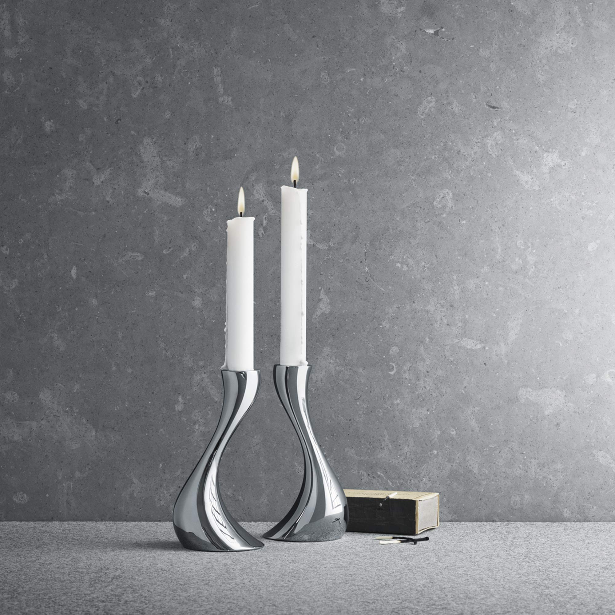 Amazon.co.jp: Georg Jensen コブラ スモールキャンドルホルダー 2個