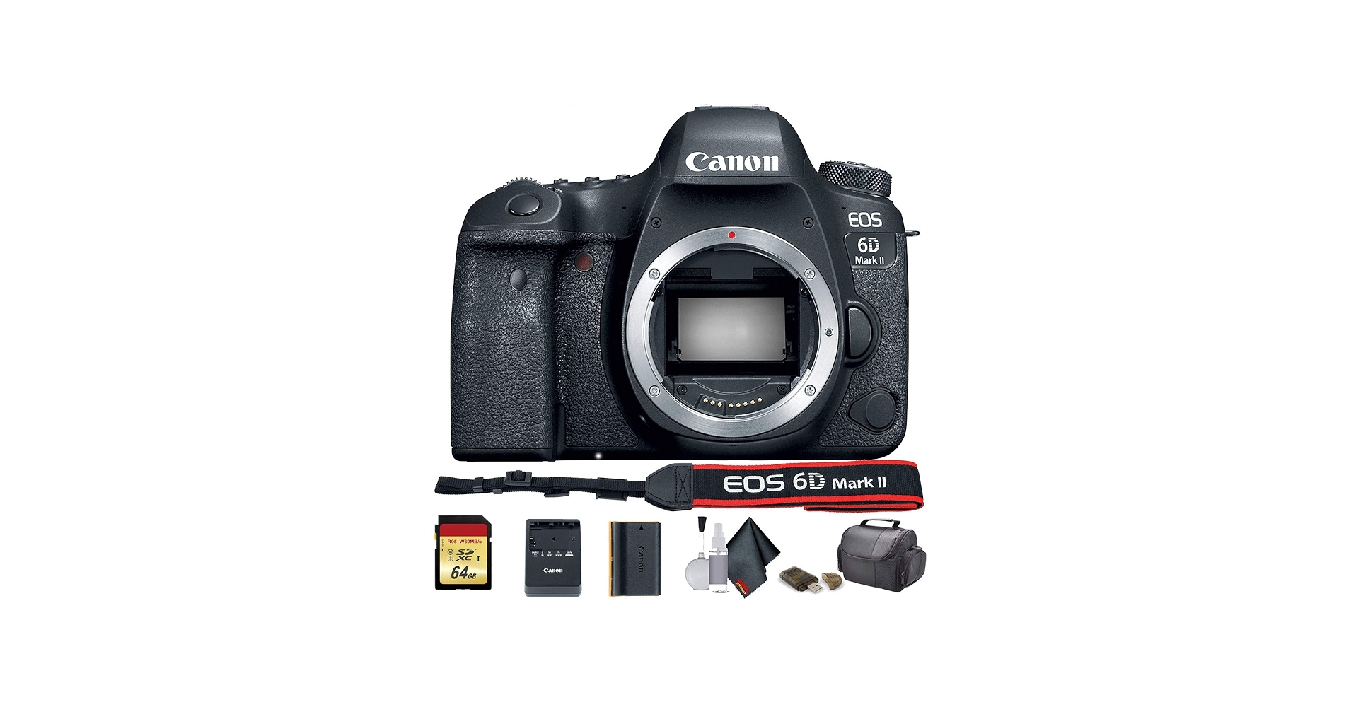 Amazon.com : Canon EOS 6D Mark II DSLR Camera (International Model