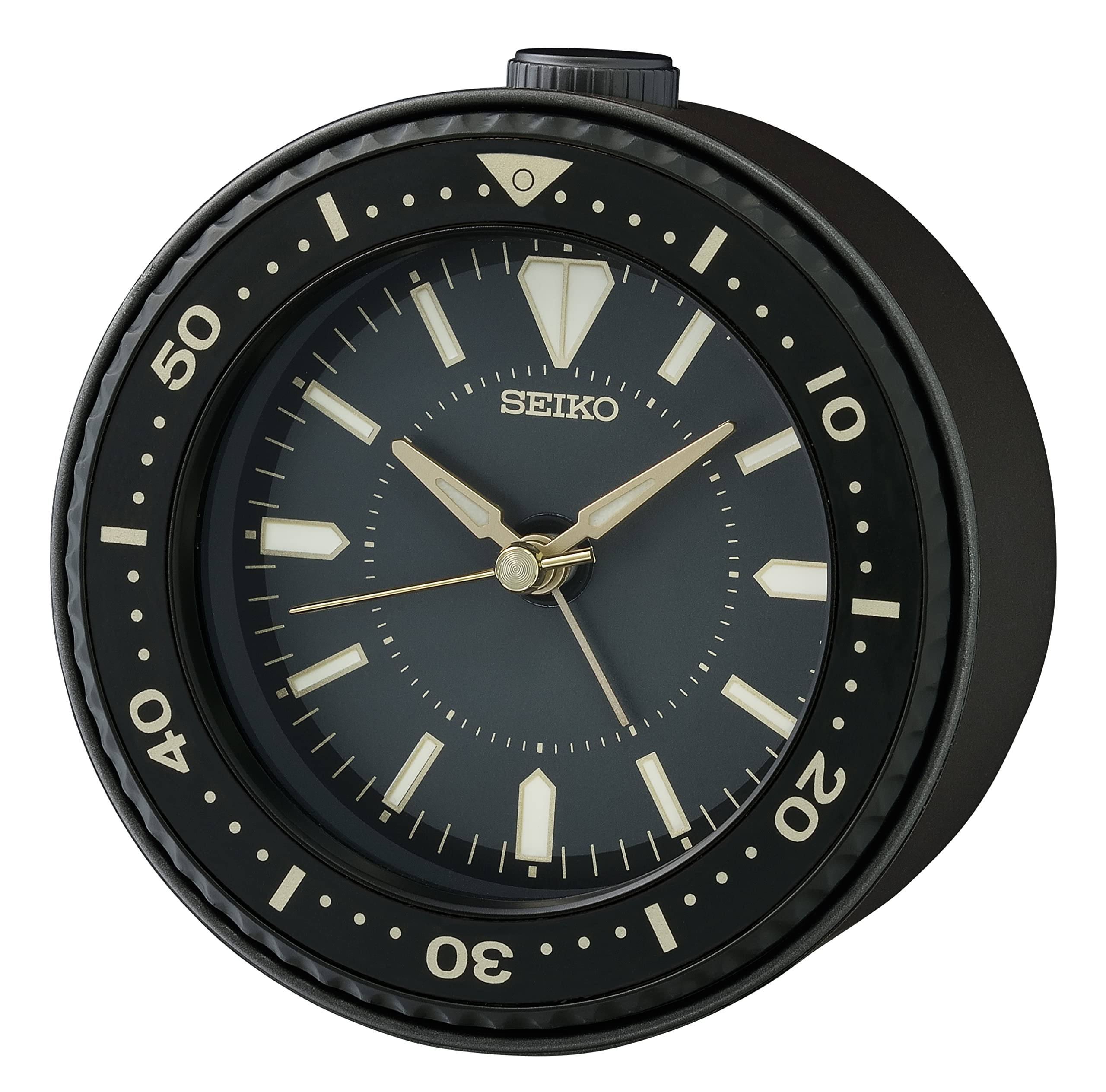 Amazon.com: Seiko Mai Heritage Alarm Clock, Classic Black : Home