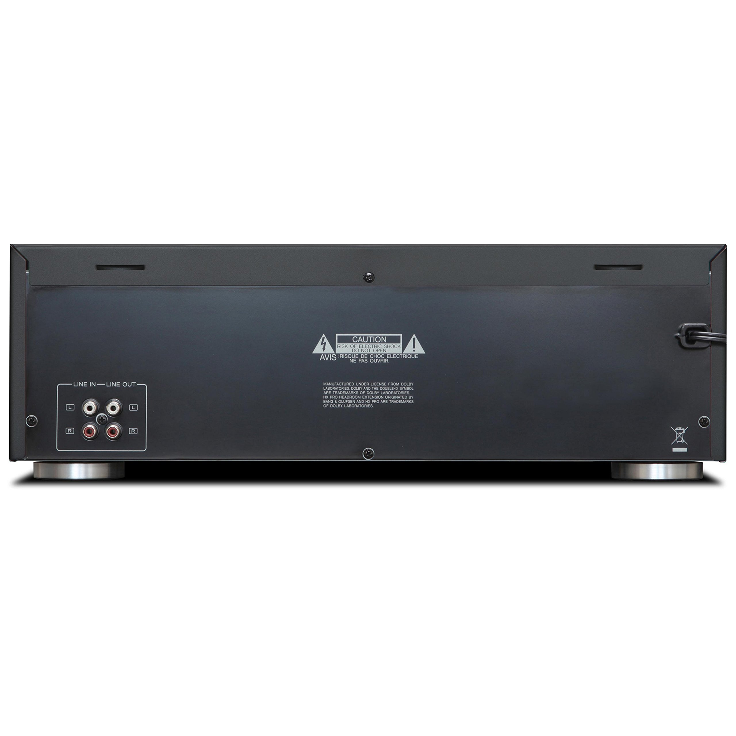 Amazon.co.jp: TEAC カセットデッキ ダブルオートリバース ブラック W