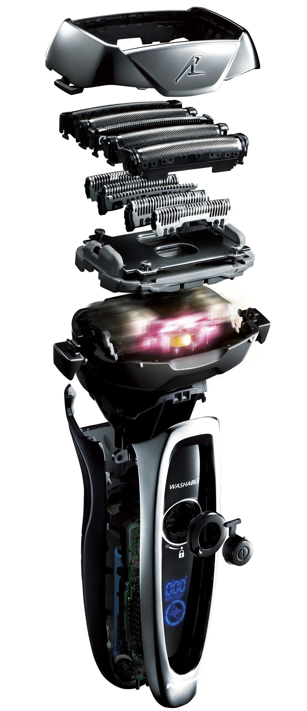 Amazon | パナソニック ラムダッシュ 5枚刃 シルバー調 ES-LV94-S