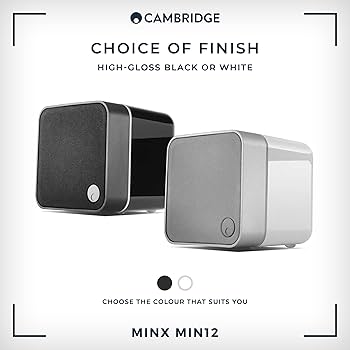Amazon.com: Cambridge Audio Minx Min 12 Bookshelf Satellite