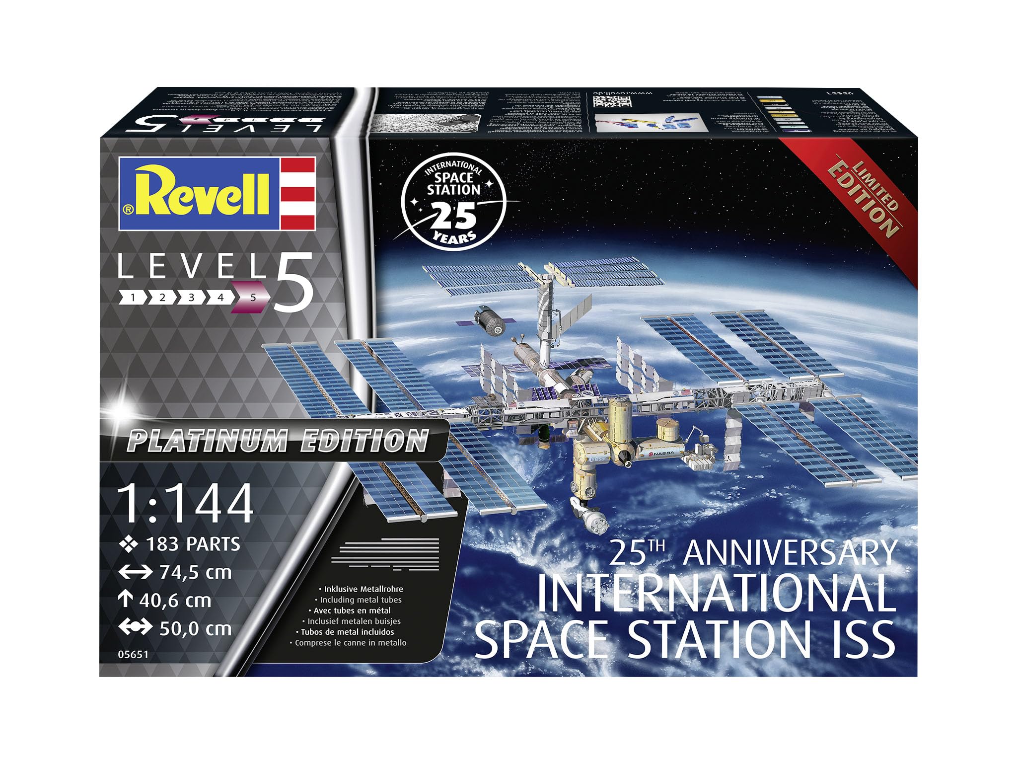 Amazon | ドイツレベル(Revell) 1/144 国際宇宙ステーション ISS 25