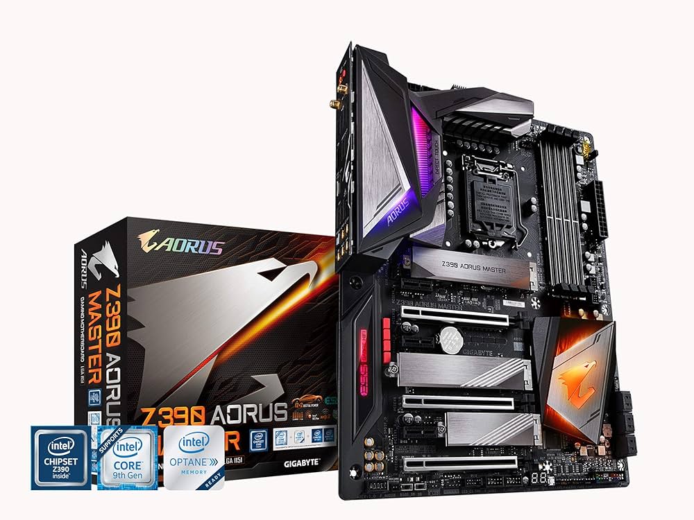 Amazon | GIGABYTE Z390 AORUS MASTER ATX ゲーミングマザーボード