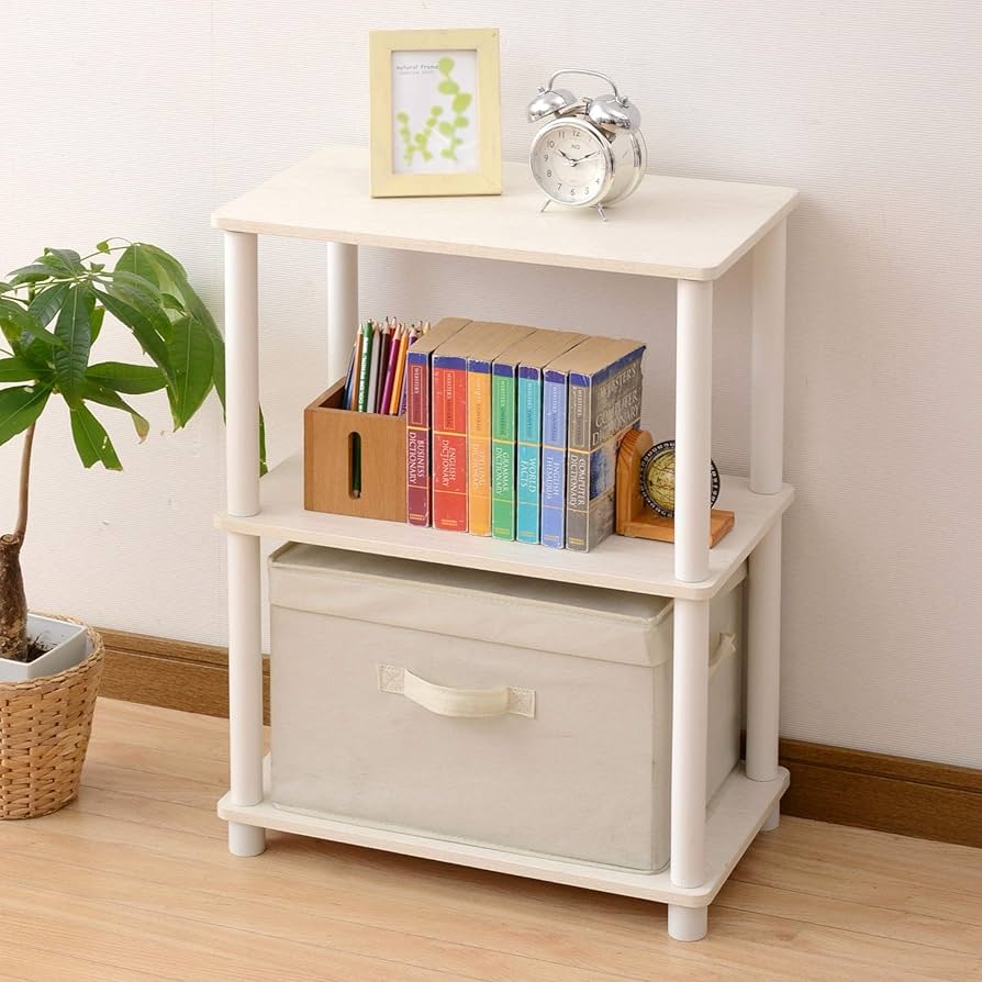 Amazon｜山善(YAMAZEN) ラック オープンシェルフ 幅47×奥行27×高さ63.5