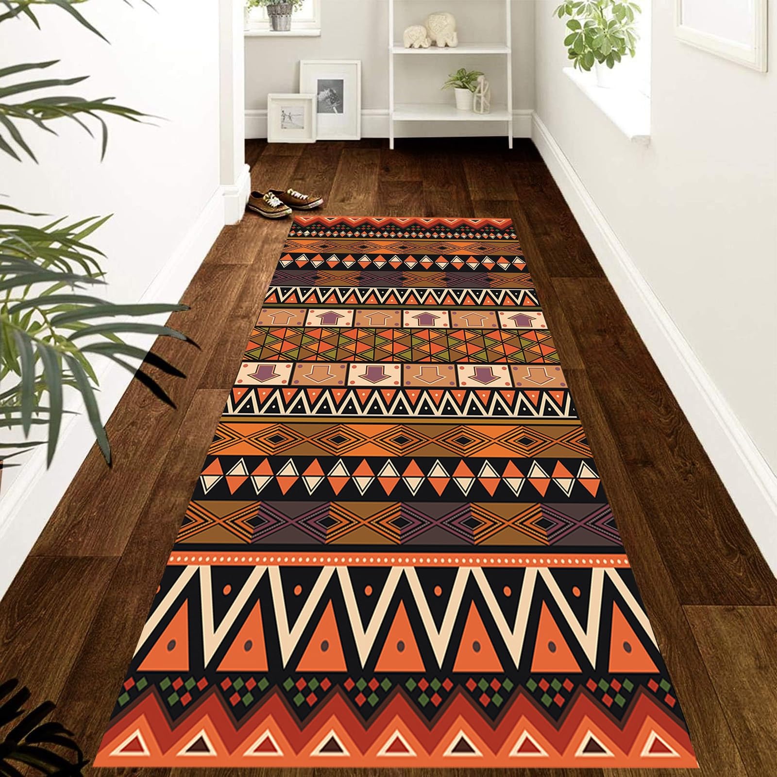 Amazon | 廊下敷き マット カーペットラグ 100 x 240 cm 洗える