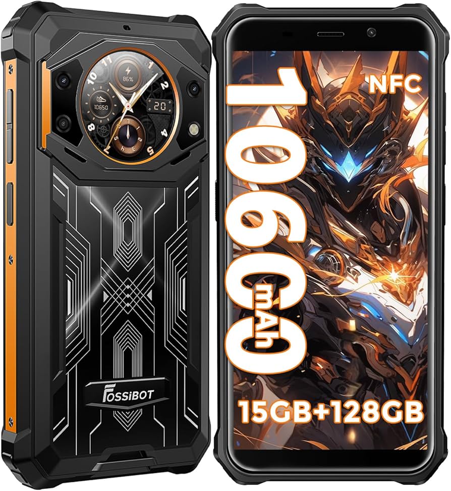 Amazon.com: FOSSIBOT F101 Pro Rugged Smartphone Unlocked, Dual