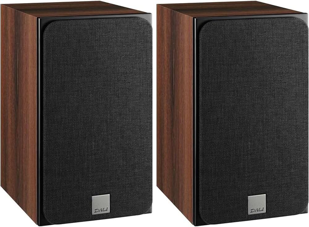 Amazon.com: DALI Oberon 1 Bookshelf Speakers - Dark Walnut (Pair