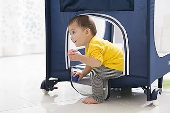 Amazon.co.jp: カトージ ポータブルベビーベッド おむつ替えテーブル付