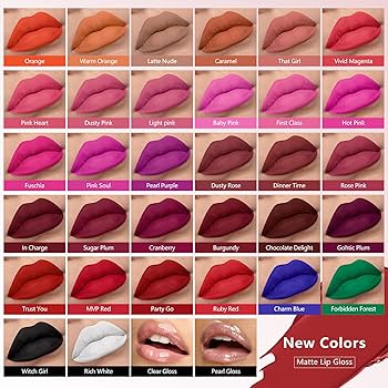 Amazon.com : MAKI YIKA Magenta Lipstick for Women Color Stay Long