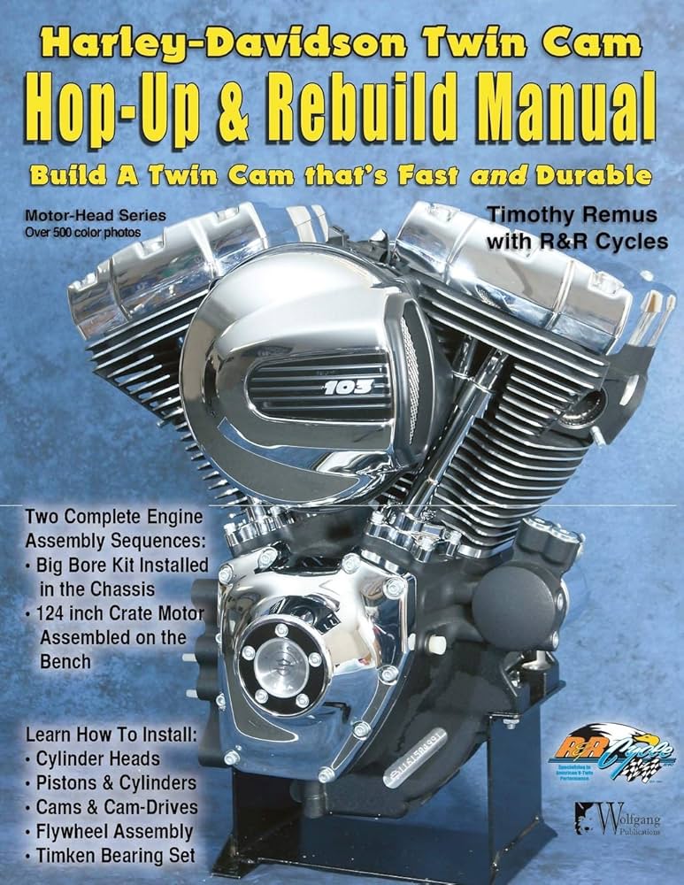 H-D Twin Cam, Hop-Up & Rebuild Man-OP (Motor Head): Cycles, R&R