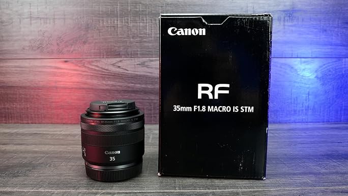 Amazon.com : Canon RF35mm F1.8 is Macro STM Lens, Black : Electronics