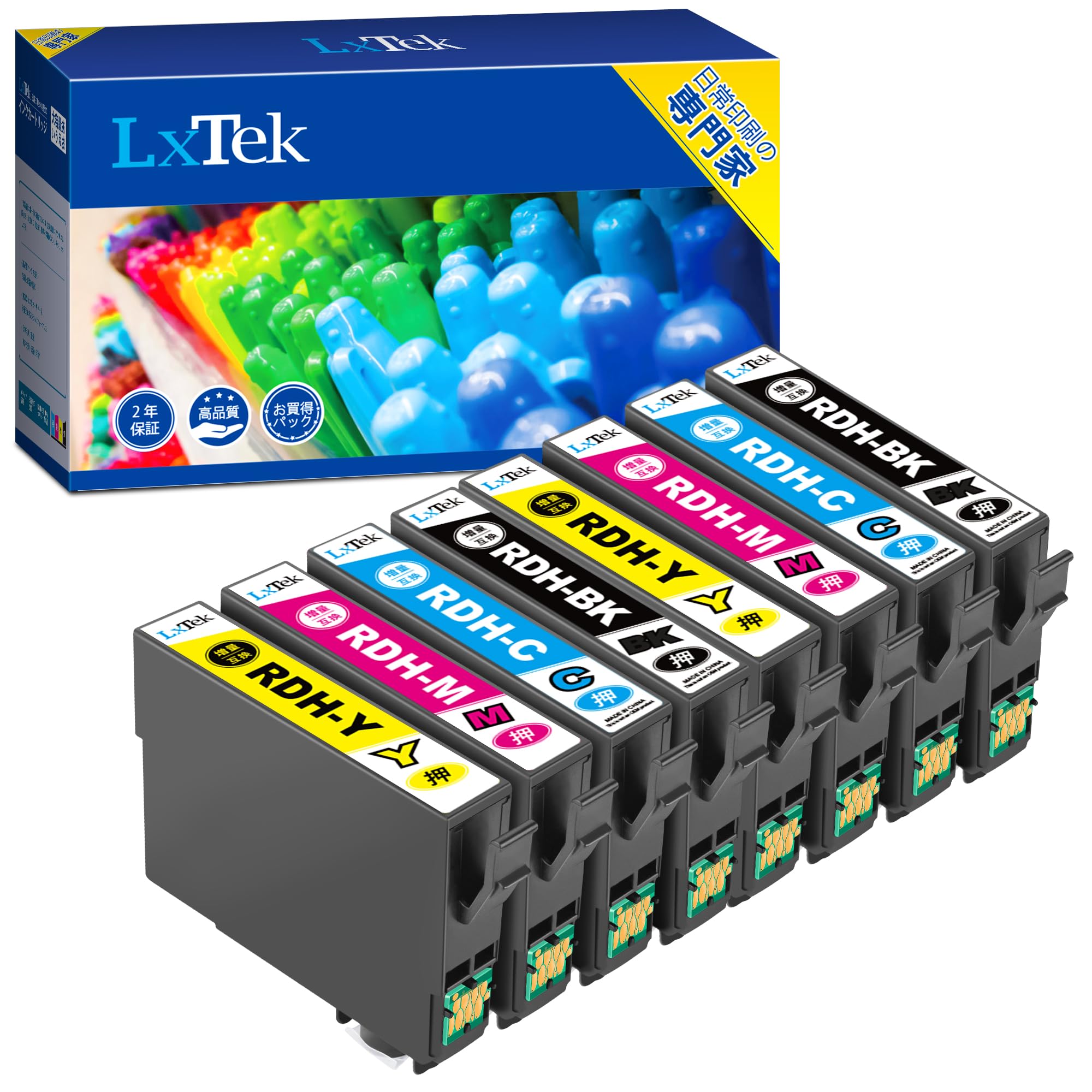 Amazon.co.jp: 【LxTek】Epson用 PX-048A PX-049A インク RDH-4CL