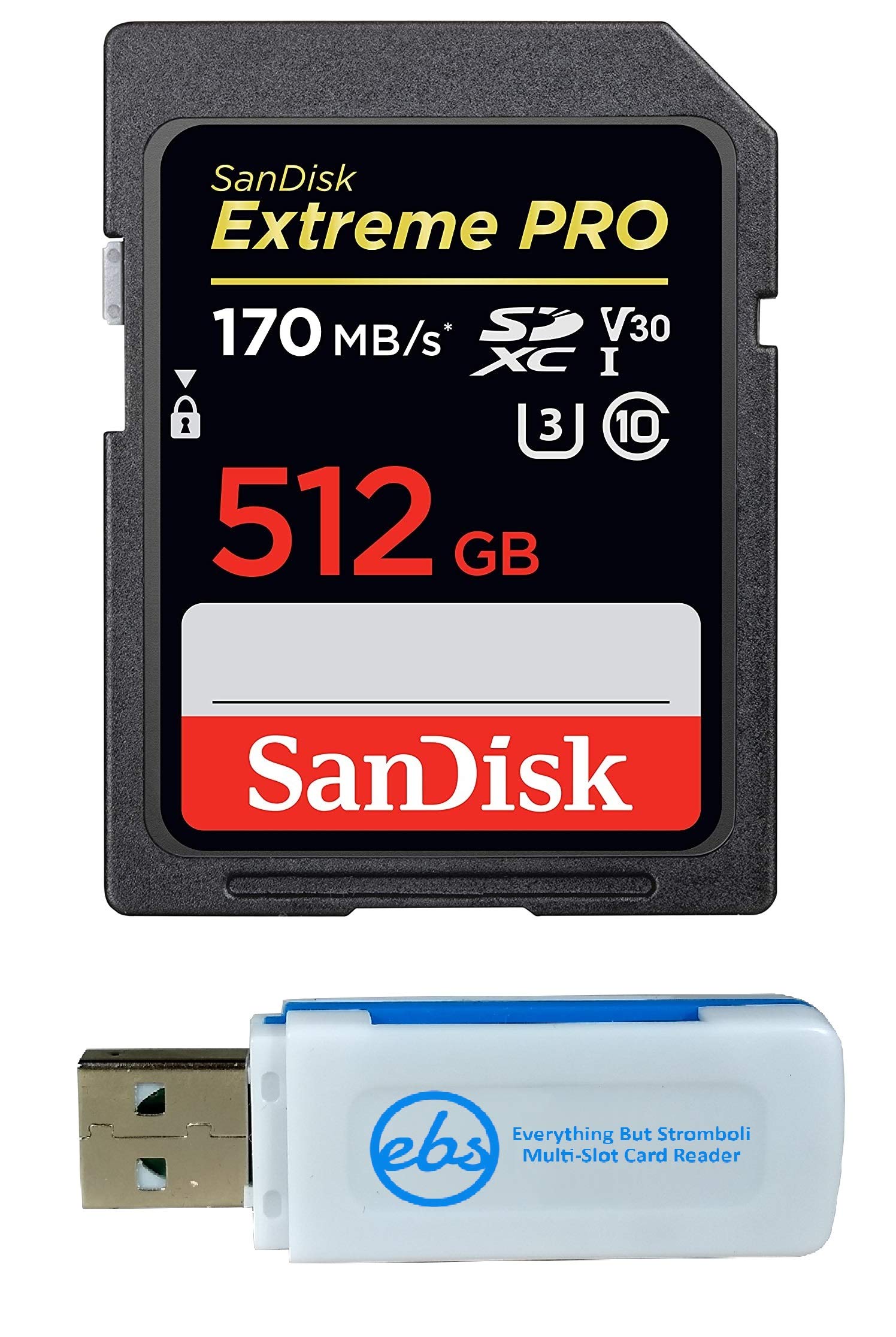 Amazon.com: SanDisk 512GB Extreme Pro SD Memory Card SDXC UHS-I