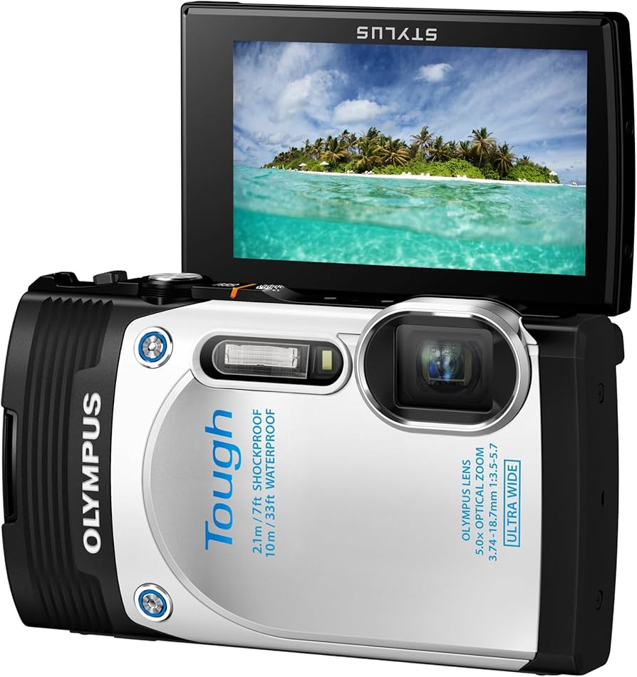 Amazon.com : Olympus Stylus TG-850 IHS 16 MP Digital Camera (White