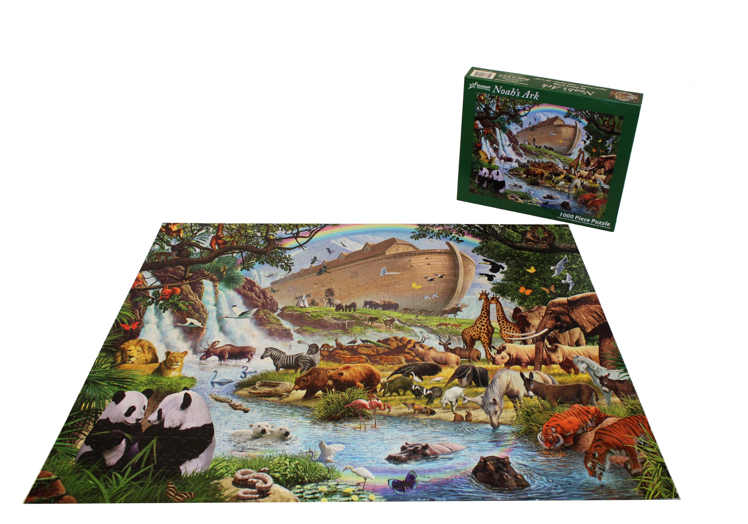 Amazon.co.jp: Vermont Christmas Company ノアの箱舟 ジグソーパズル