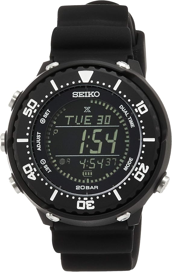 セイコー プロスペックス デジタル腕時計 ブラック LOWERCASE これで