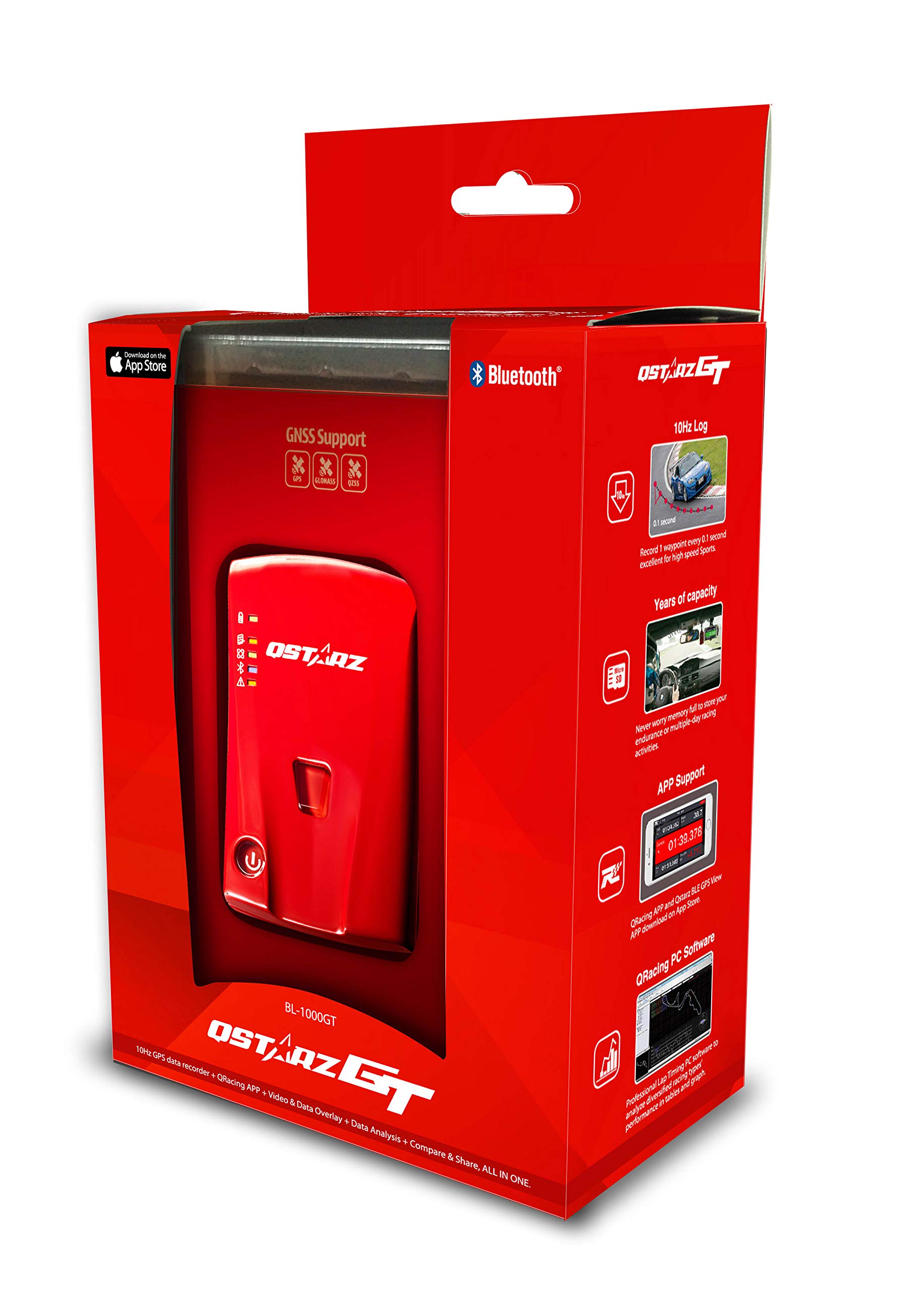 Amazon | QSTARZ(キュースターズ) レーシングレコーダー Qstarz GT BL