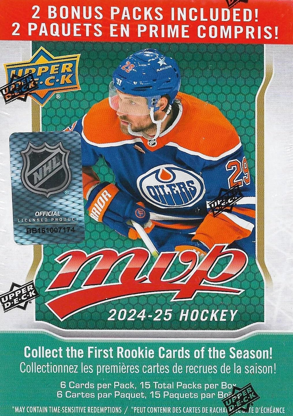 Amazon.com: 2024 2025 Upper Deck M V P Hockey Series Unopened