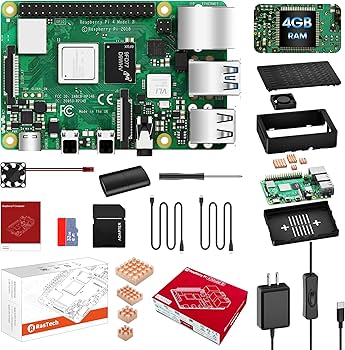 Amazon.co.jp: RasTech Raspberry Pi 4 Model B(RAM 4GB) Pi4 4gb