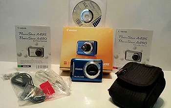 Amazon.com : Canon PowerShot A495 10.0 MP Digital Camera with 3.3x