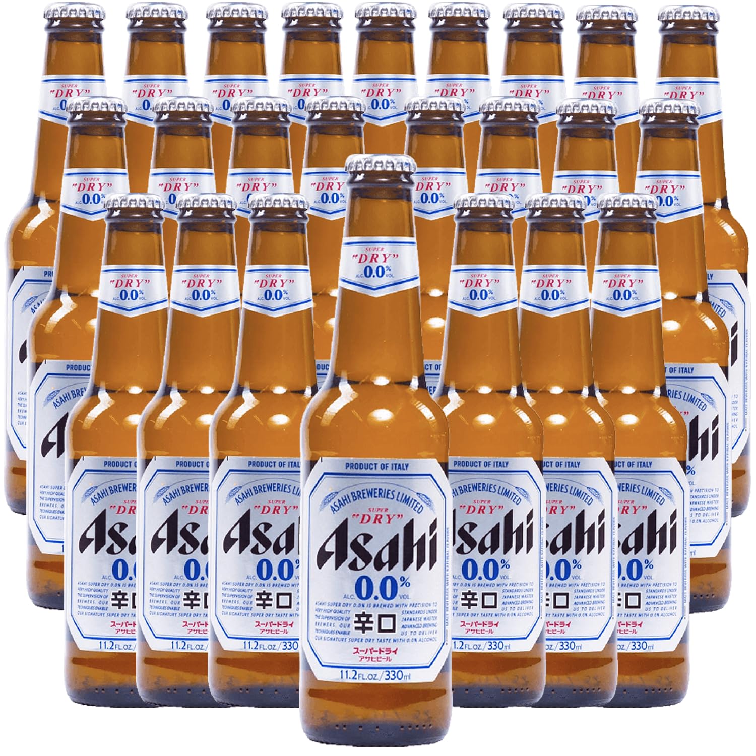 Amazon.com : Asahi 24 Pack Super Dry 0.0% Alcohol Free Lager