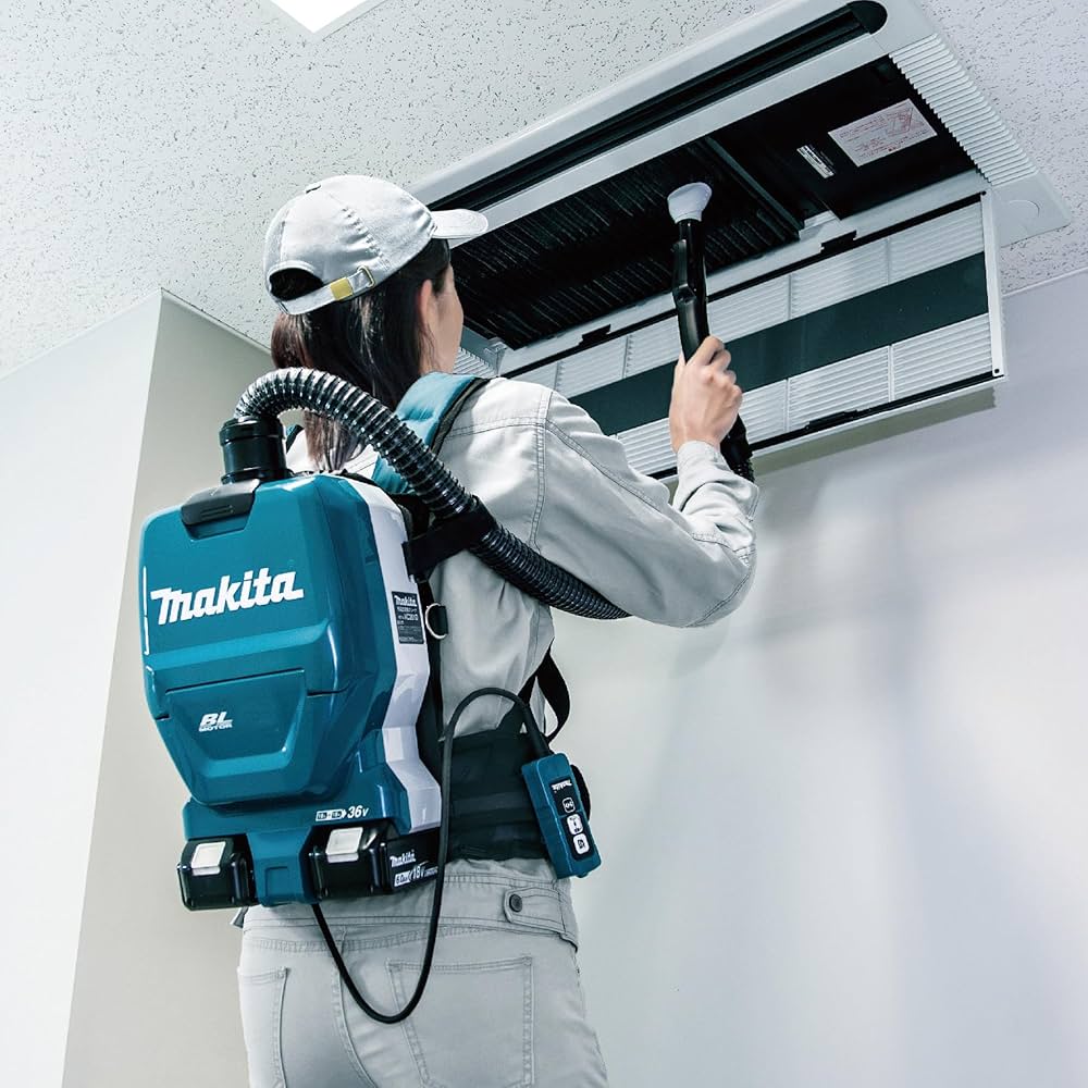 Amazon | マキタ(Makita) 充電式背負いクリーナ 36V バッテリ・充電器