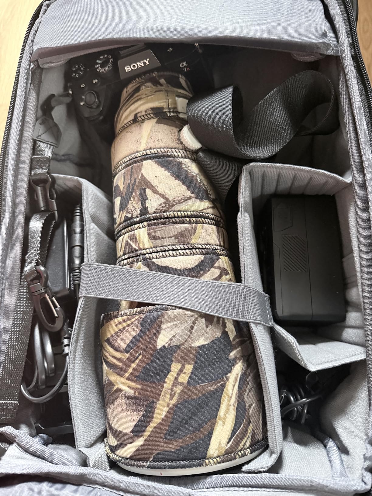 K&F Concept 20L Camera Backpack Nature Wander 11 Black, Waterproof