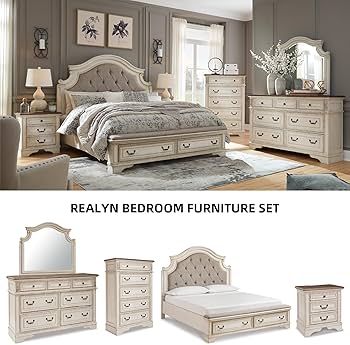 Amazon.com: Signature Design by Ashley Realyn French Country 5
