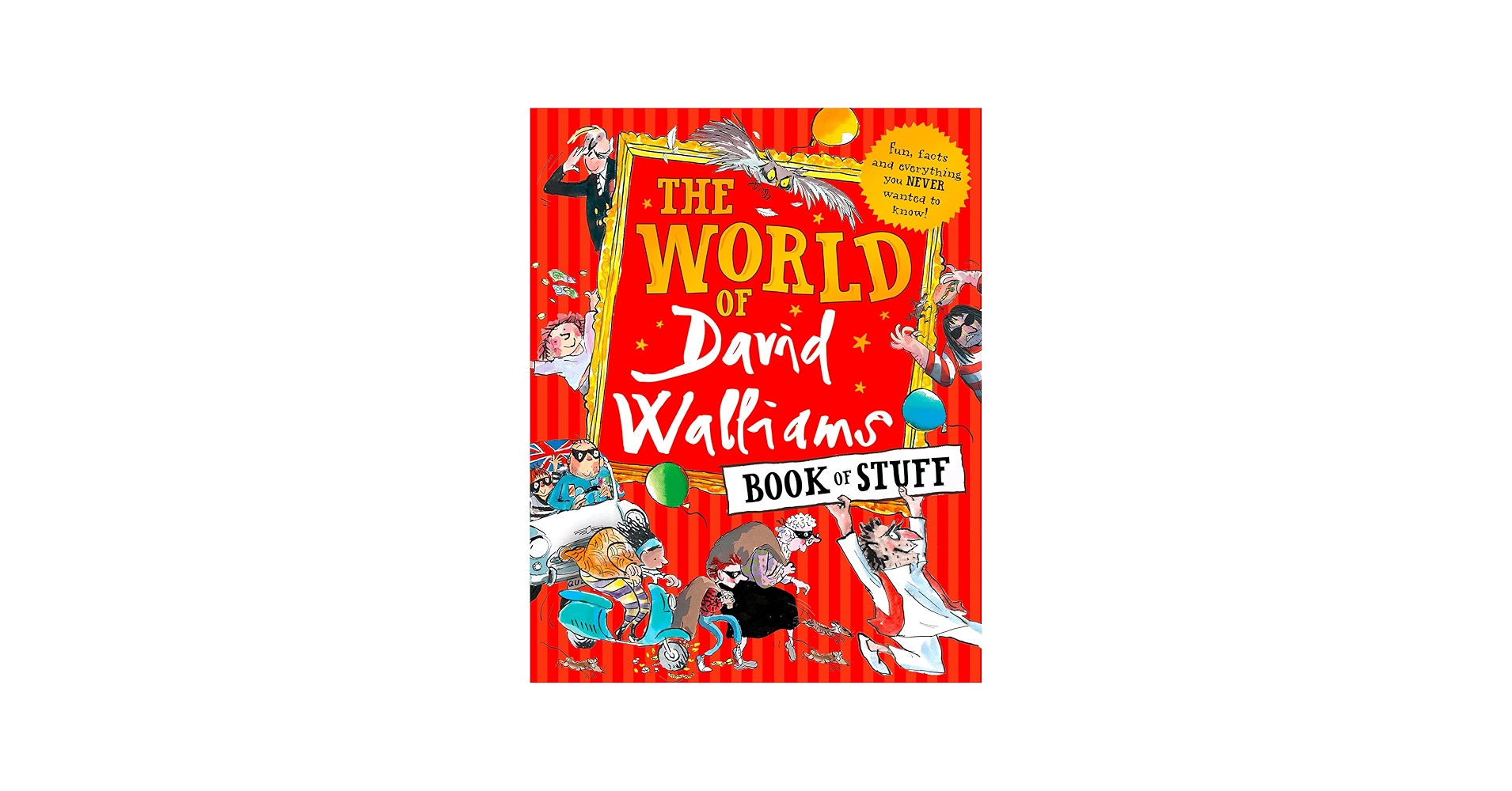 Amazon.com: The World of David Walliams Book of Stuff: Fun@ Facts