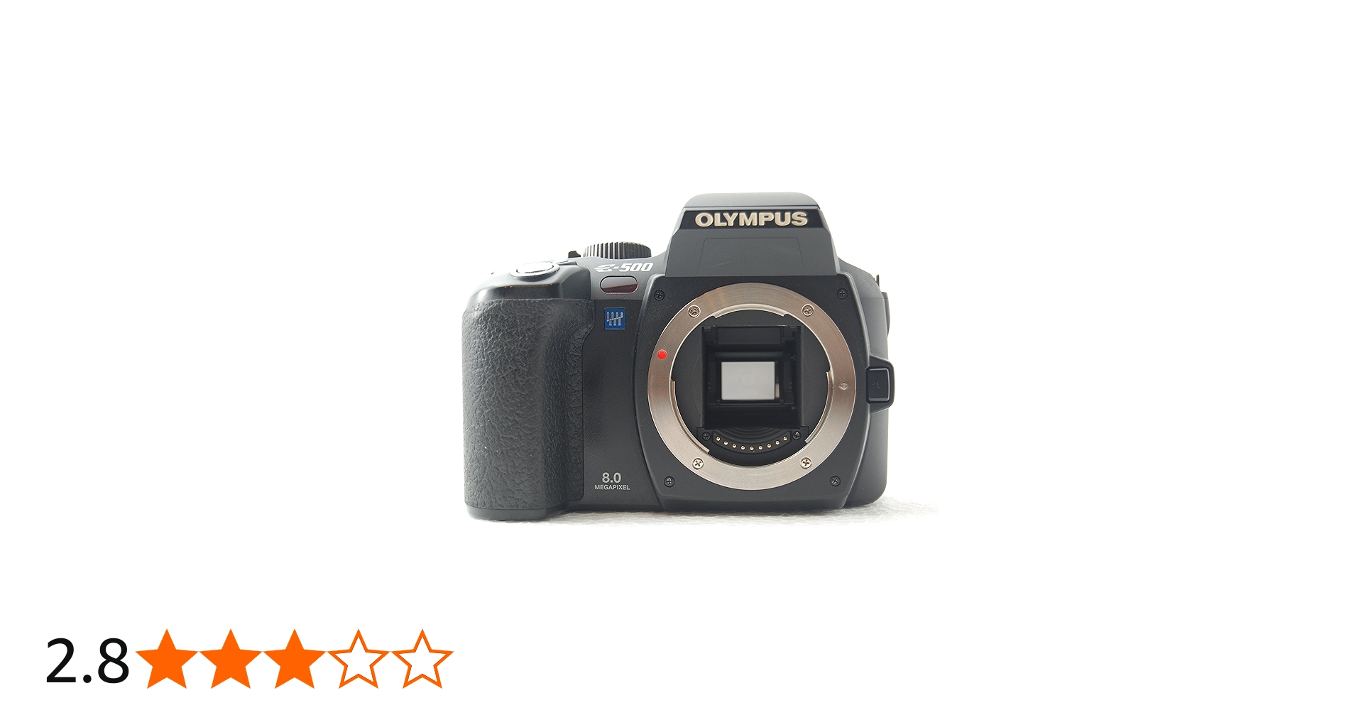 Amazon | OLYMPUS デジタル一眼レフカメラ E-500 ブラック ボディ単体
