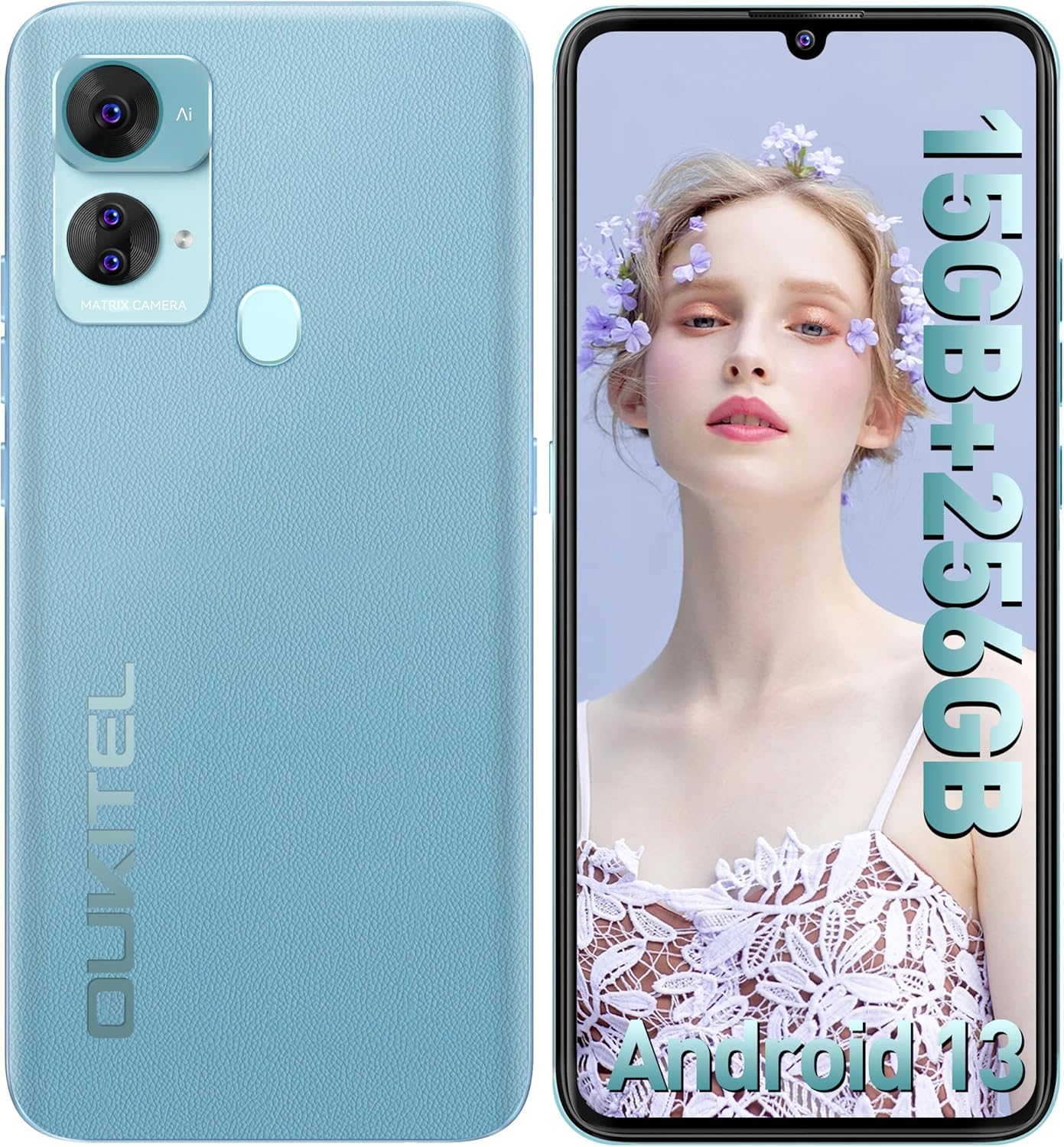 Amazon | OUKITEL C33 SIMフリー スマホ 本体 15GB+256GB拡張可能