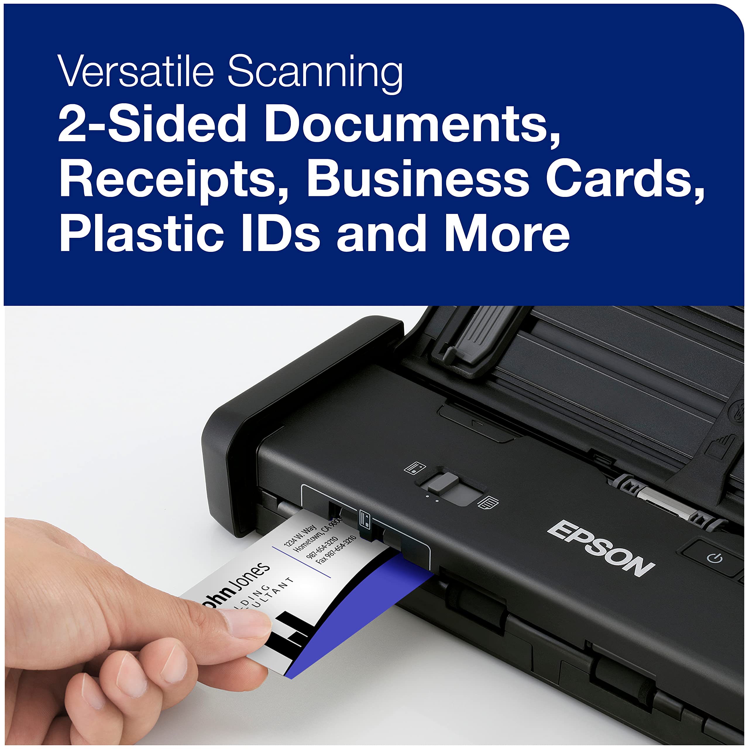 Amazon | Epson WorkForce ES-200 カラーポータブルドキュメント