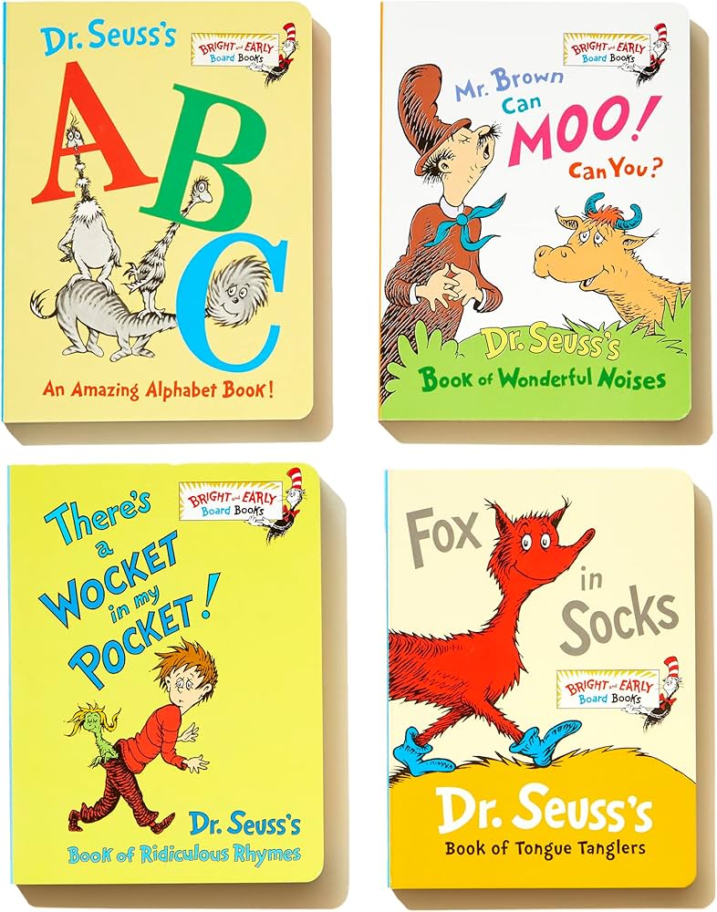 Amazon.com: Little Green Boxed Set of Bright and Early Board Books