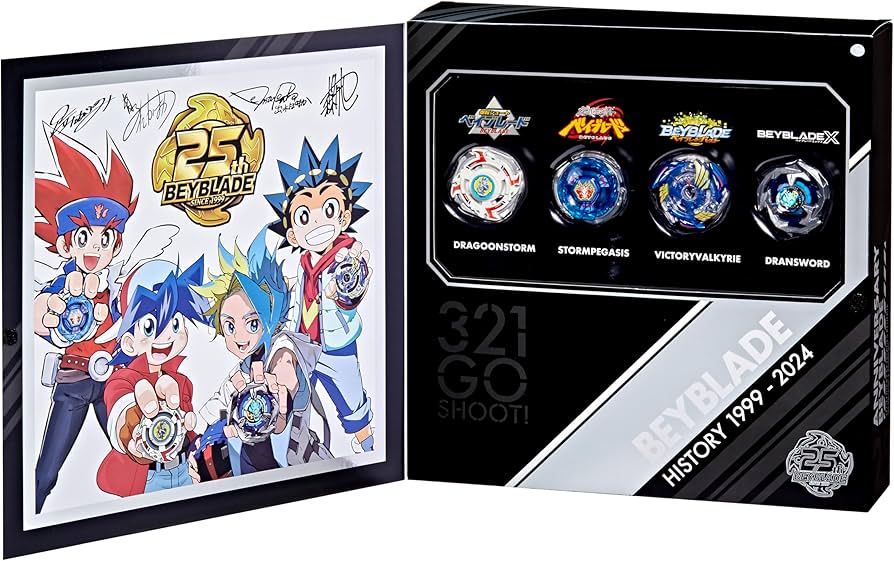 Amazon.com: Beyblade X 25th Anniversary Set : Toys & Games