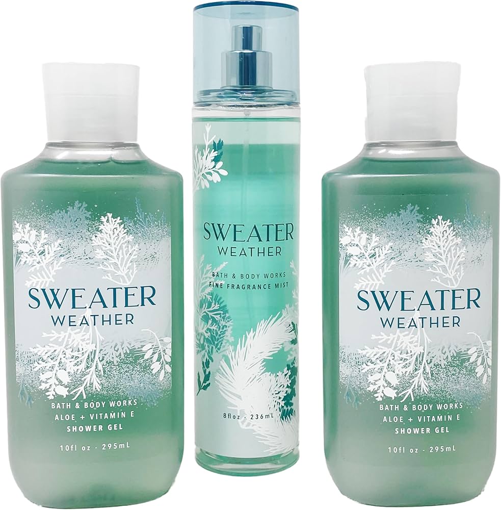Amazon.com : Bath & Body Works Sweater Weather - Gift Set - Fine