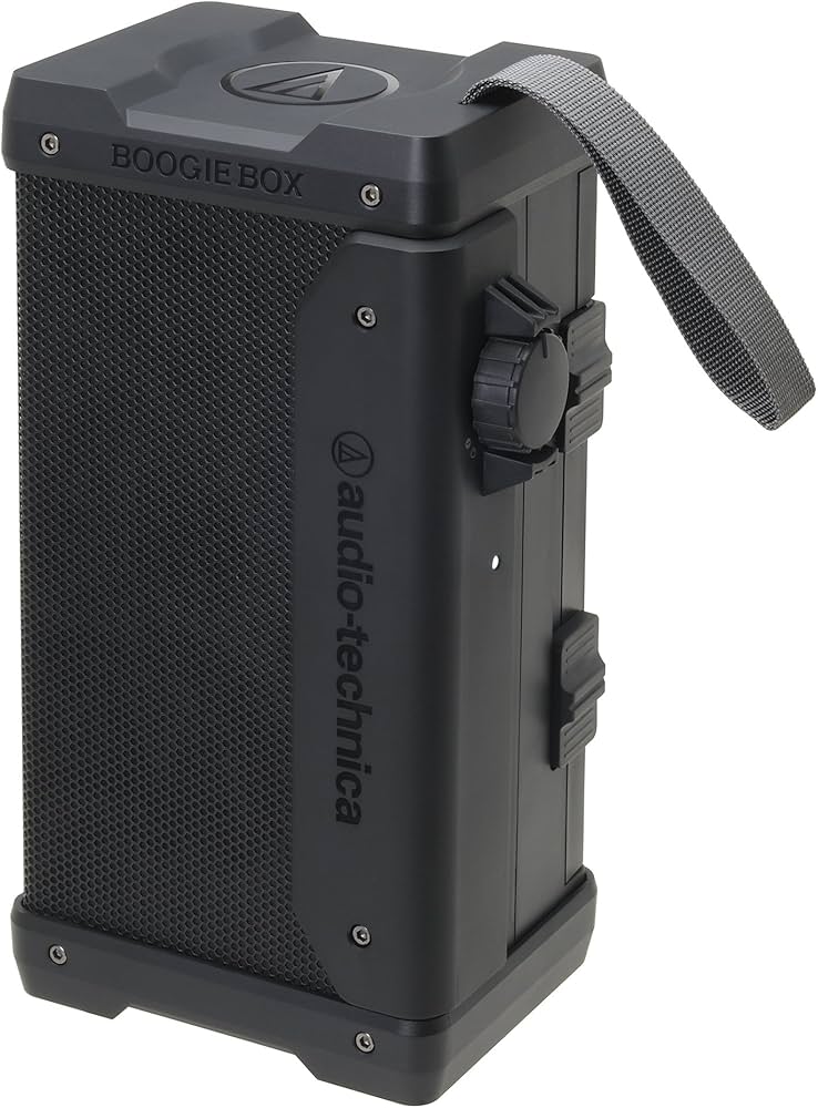 Amazon | audio-technica BOOGIE BOX アクティブスピーカー ブラック