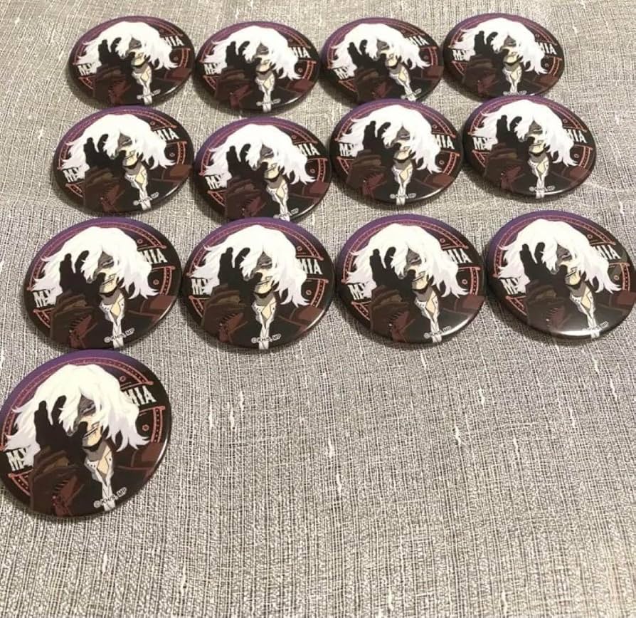 Amazon | ヒロアカ スチームパンク スチパン 死柄木 弔 缶バッジ 13点