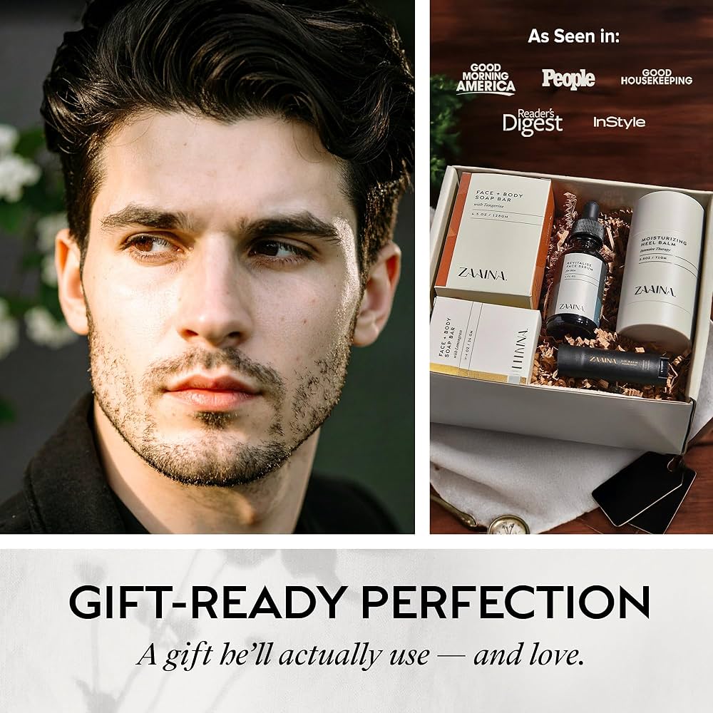 Amazon.com: ZAAINA Men's Self Care Package, Valentine Gifts for