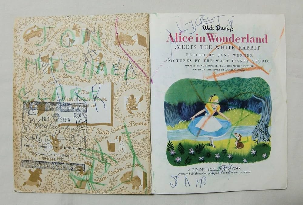 Amazon.co.jp: 【不思議の国のアリス WALT DISNEY'S ALICE IN