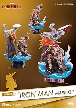 Amazon.com: Beast Kingdom Iron Man 3: Mark 42 DS-016SP D-Select