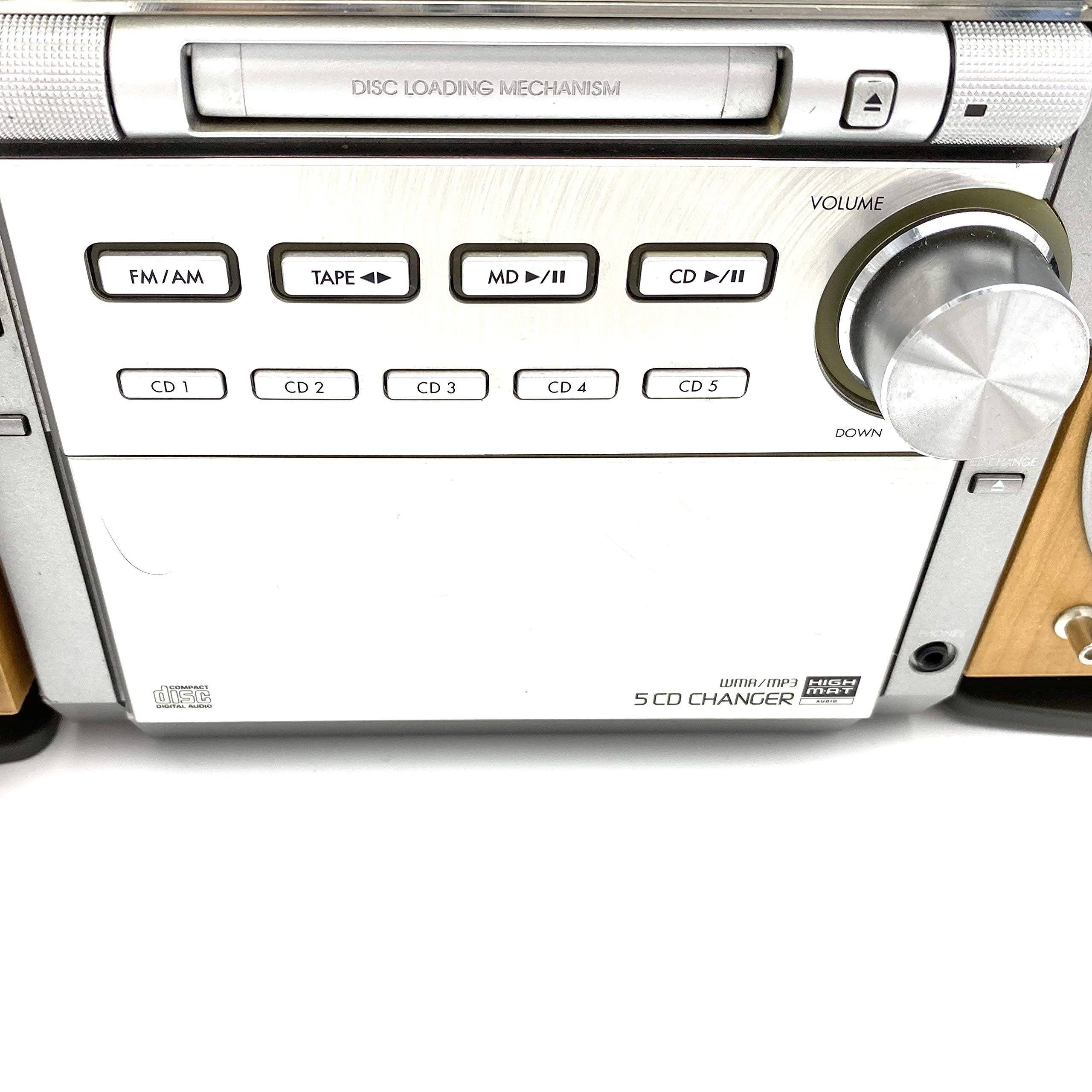 Amazon | Panasonic パナソニック SC-PM77MD-S シルバー MDステレオ